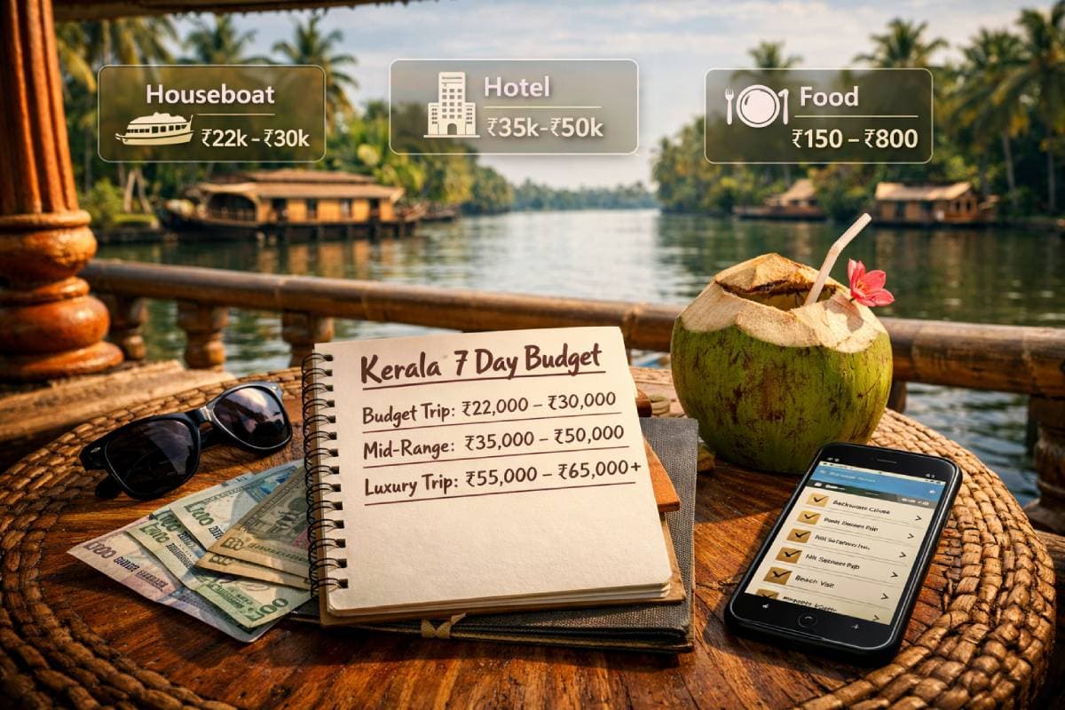Kerala Trip Cost for 7 Days: Complete Budget & Expense Guide