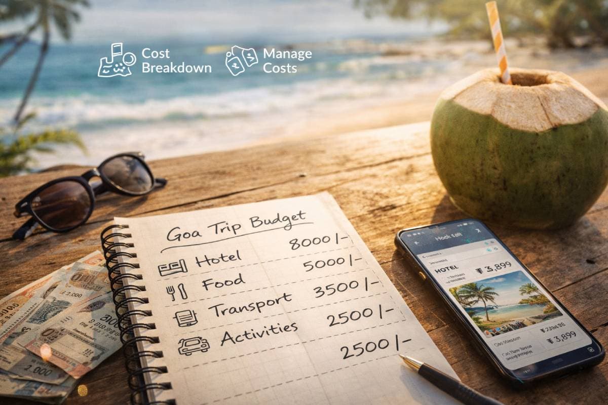 Goa Trip Cost for 5 Days: Real Budget Breakdown You Should Know