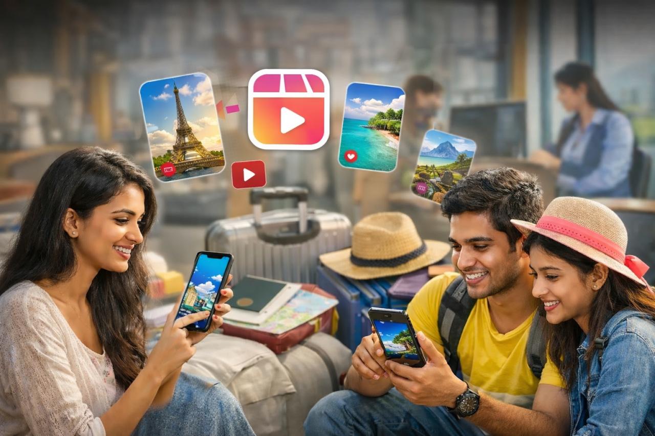 Indians Are Booking Trips Based on Instagram Reels — Not Travel Agents Anymore