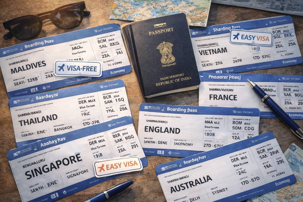 Top Visa-Free & Easy Visa International Trips from India in 2026