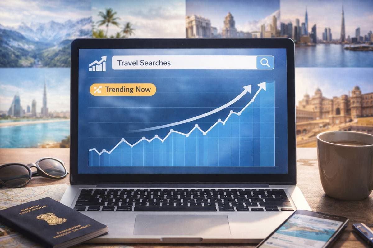 Suddenly Trending Travel Destinations Indians Are Searching Right Now