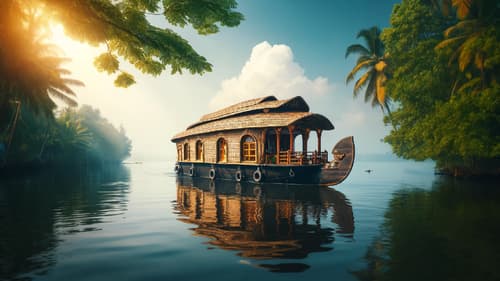 Kerala  Tour Package: Hills, Backwaters & Beaches – A 6N/7D Journey Through Nature’s Paradise
