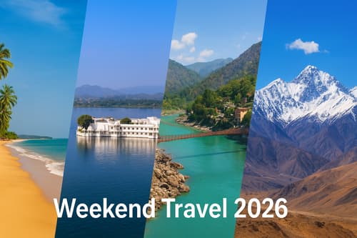 Upcoming Long Weekend Getaways in 2026: Best Places in India