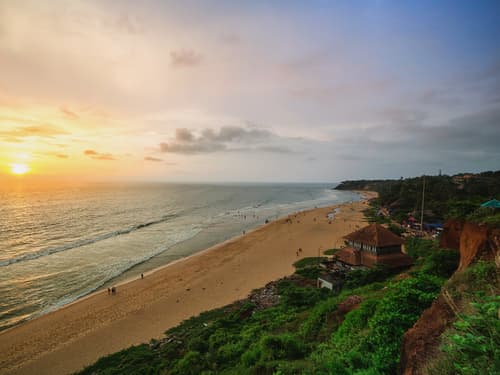 Varkala Tourist Places: Majestic Cliffs And Sunsets