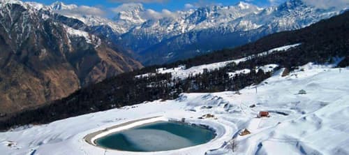 Auli Tourist Places: Where snow-capped peaks meet serenity, offering a slice of paradise in the Himalayas